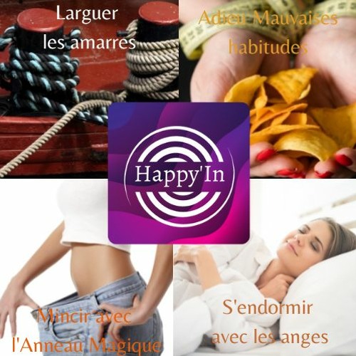 HAPPYIN ecoute gratuite exemple de MP3 application d'hypnose et coaching pour android iphone telephone et tablette