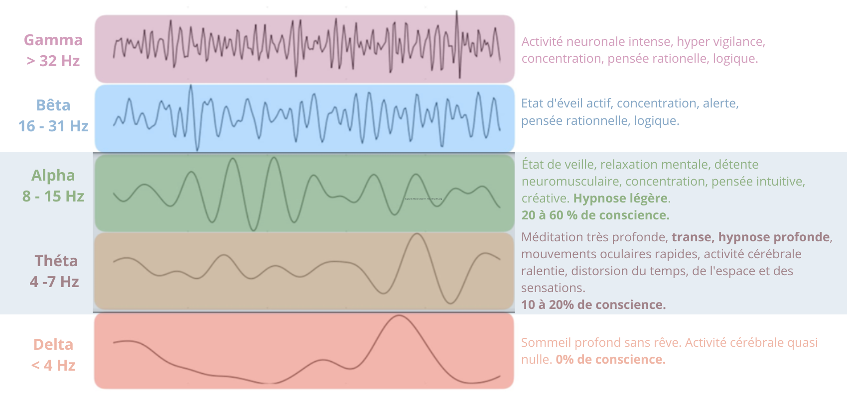 Fréquences du cerveau